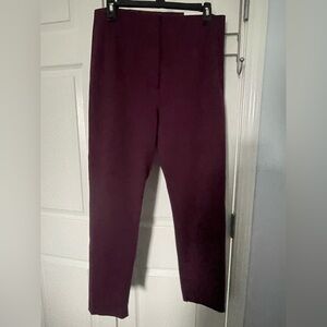 Burgundy Ann Taylor pants, size 12 P